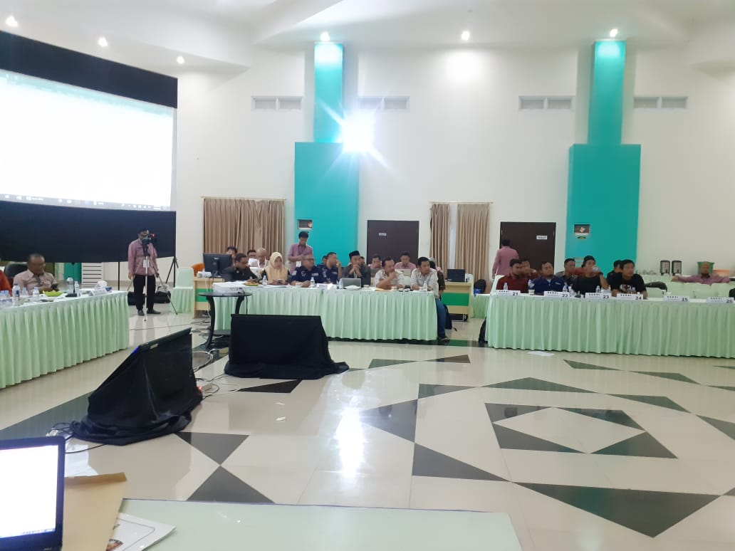 KETUA BAWASLU PROVINSI GORONTALO JAHARUDIN UMAR APRESIASI KPU DAN BAWASLU KAB. BOALEMO