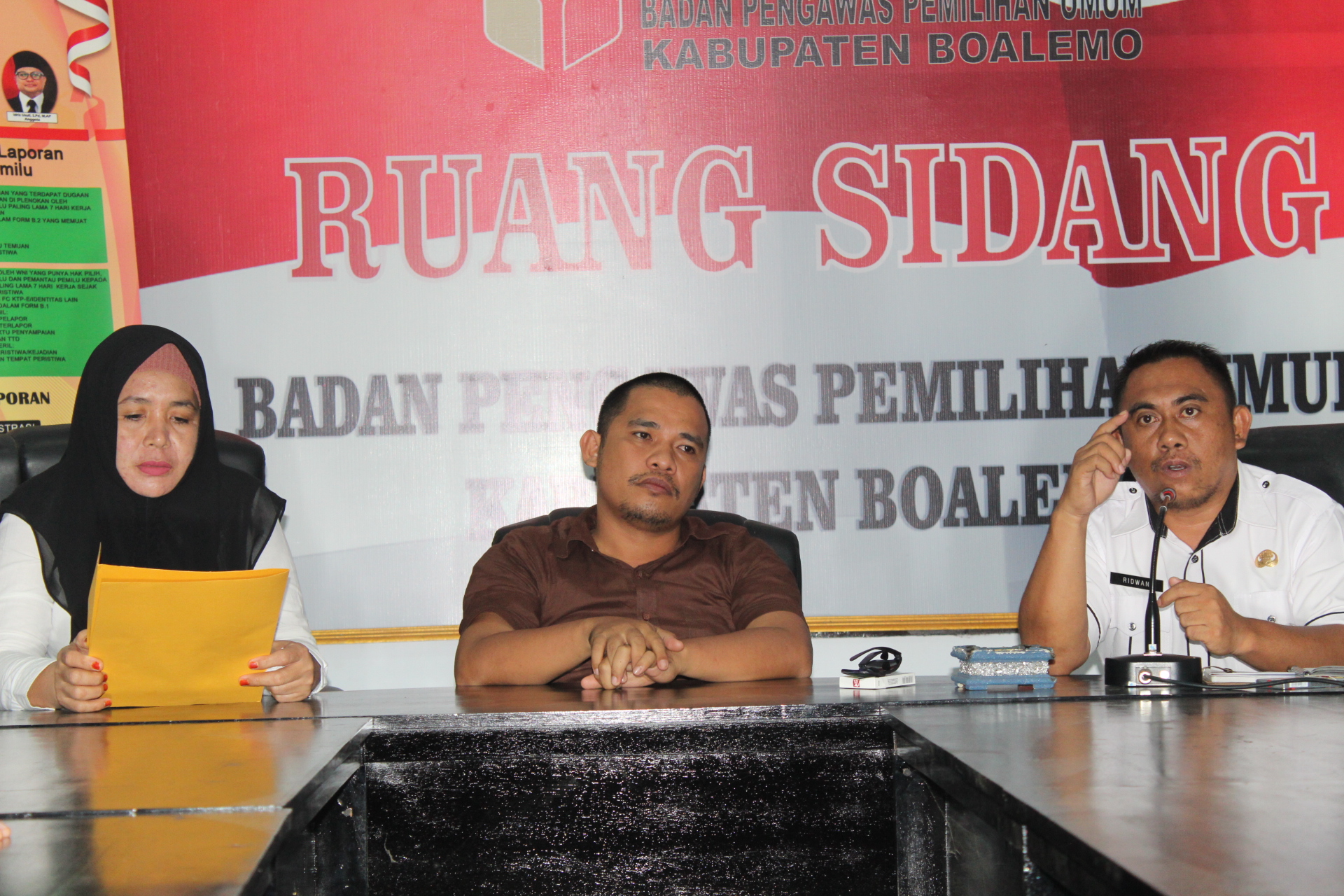DONGKRAK PENGAWASAN PARTISIPATIF, BAWASLU KAB. BOALEMO GANDENG KAUM PELAJAR