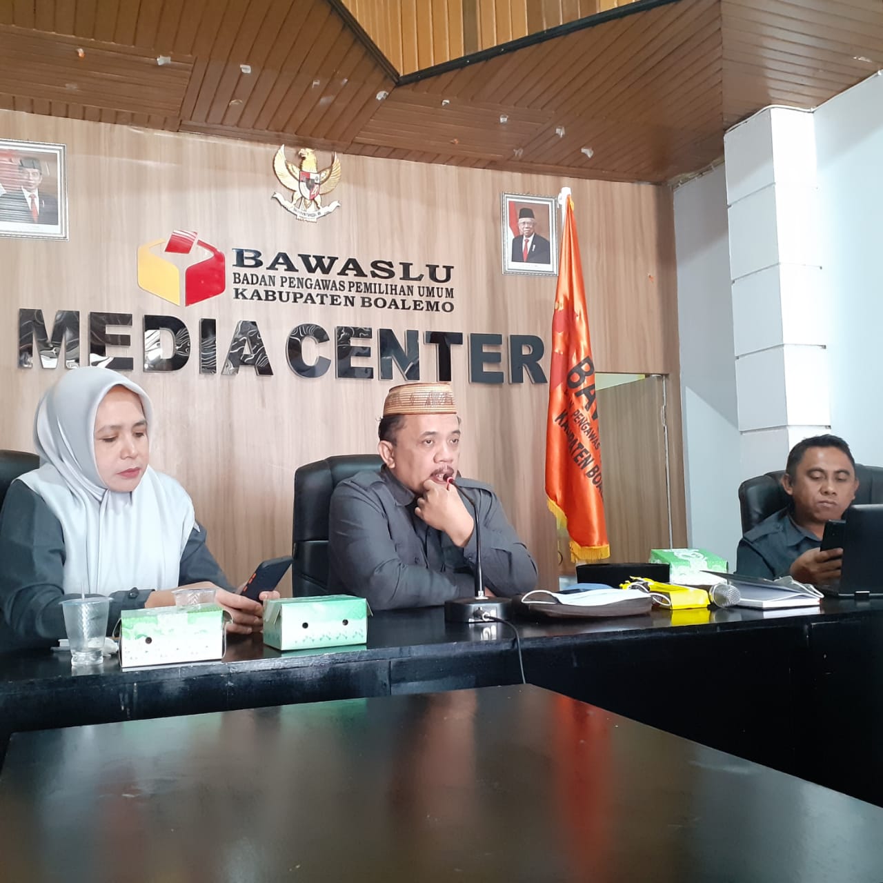 BERI PENGUATAN PADA STAF, AMIR: KERJA JANGAN HARAP PUJIAN