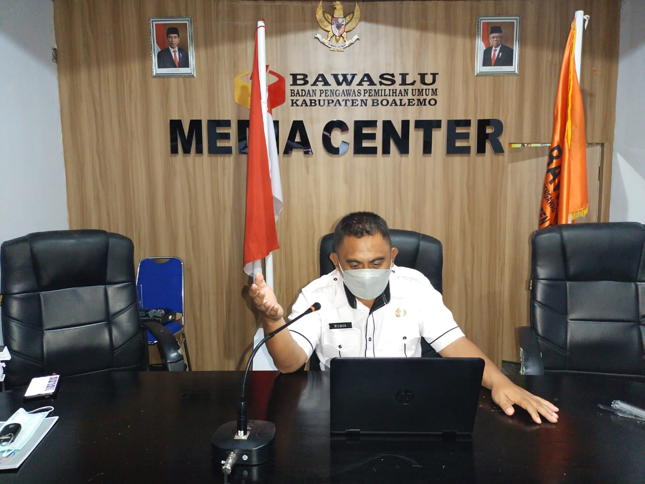 RIDWAN OPTIMIS BAWASLU BOALEMO SEGERA DAPATKAN HIBAH TANAH DARI PEMDA