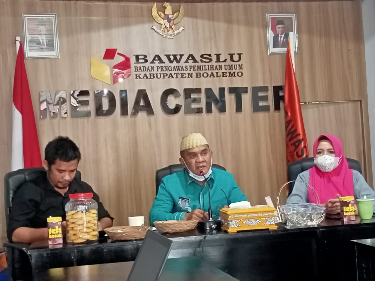 KABAG PENGAWASAN BAWASLU PROVINSI LAKUKAN KUNKER PERTAMANYA KE BOALEMO