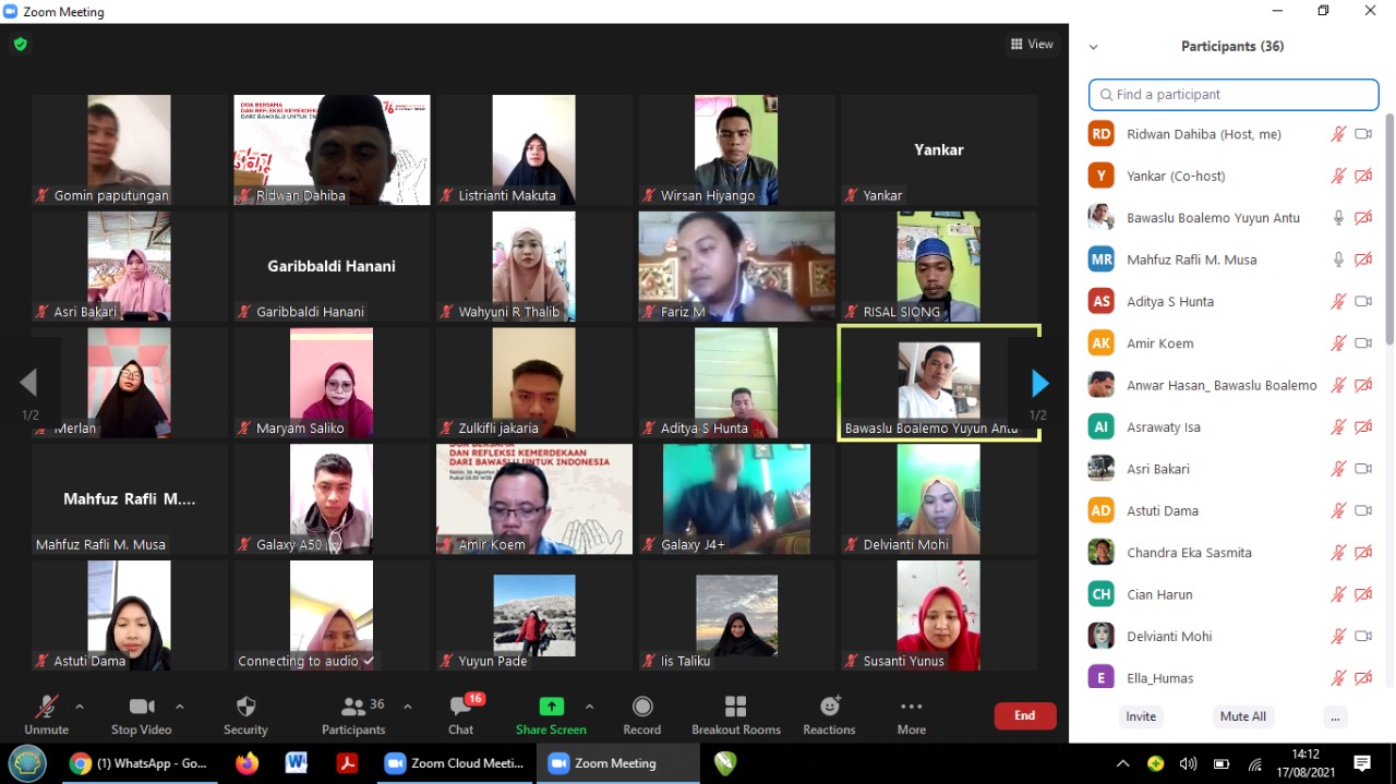 YUYUN ANTU HIMBAU CALON PESERTA SKPP BOALEMO SUDAH TERVAKSIN SEBELUM HARI-H
