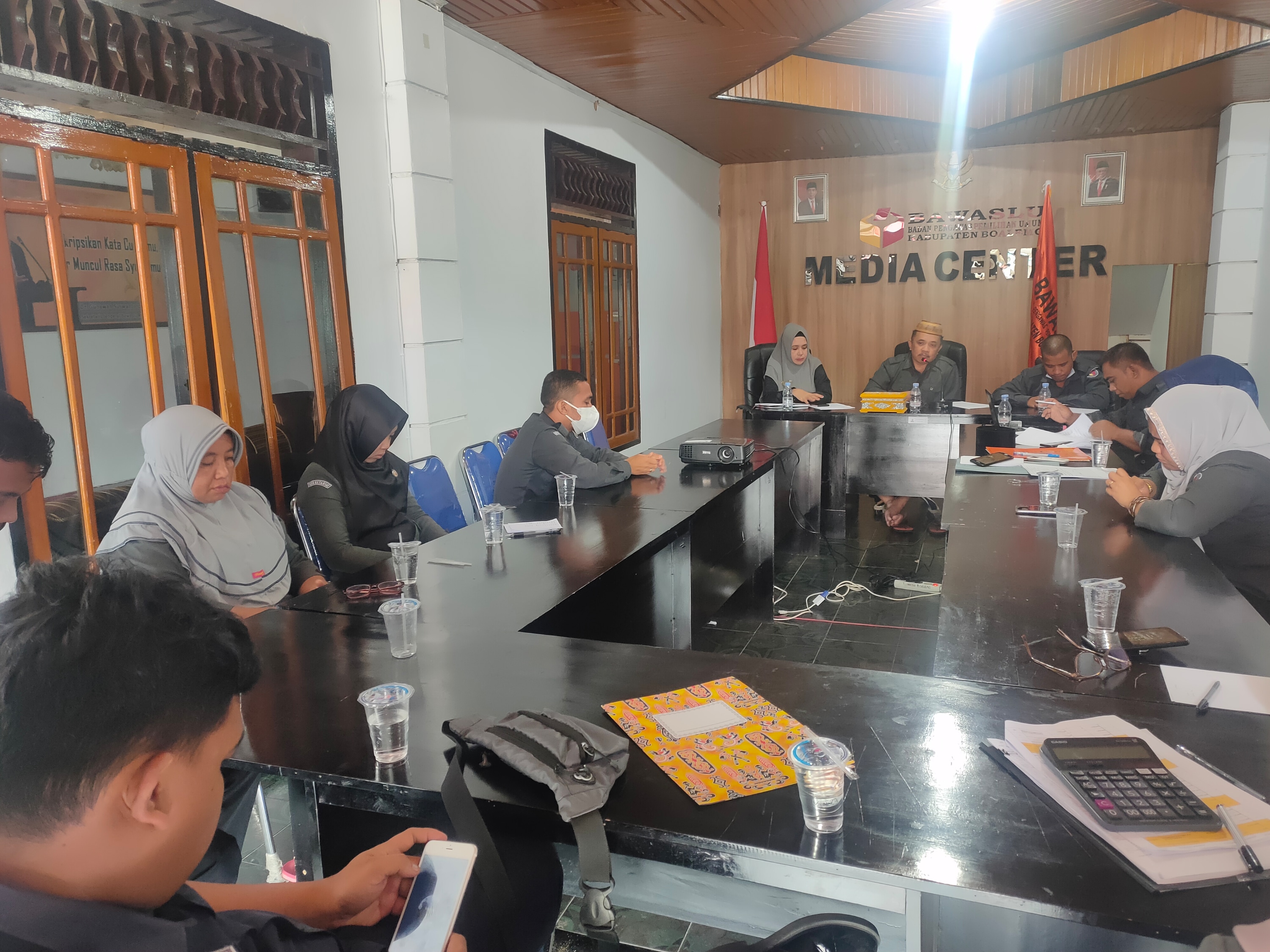 JELANG TAHAPAN PEMILU 2022, BAWASLU BOALEMO MULAI SUSUN ANGGARAN