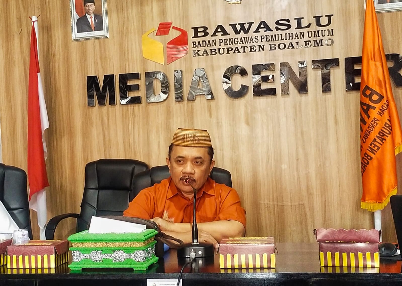 AMIR DJ. KOEM SAMPAIKAN  PENGUATAN TATA KELOLAH KELEMBAGAAN