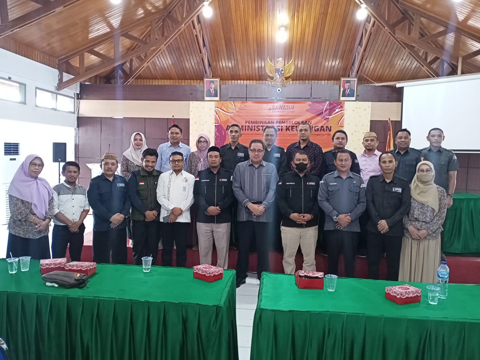 BAWASLU BOALEMO HADIRI KEGIATAN PEMBINAAN PENGELOLAAN ADMINISTRASI KEUANGAN