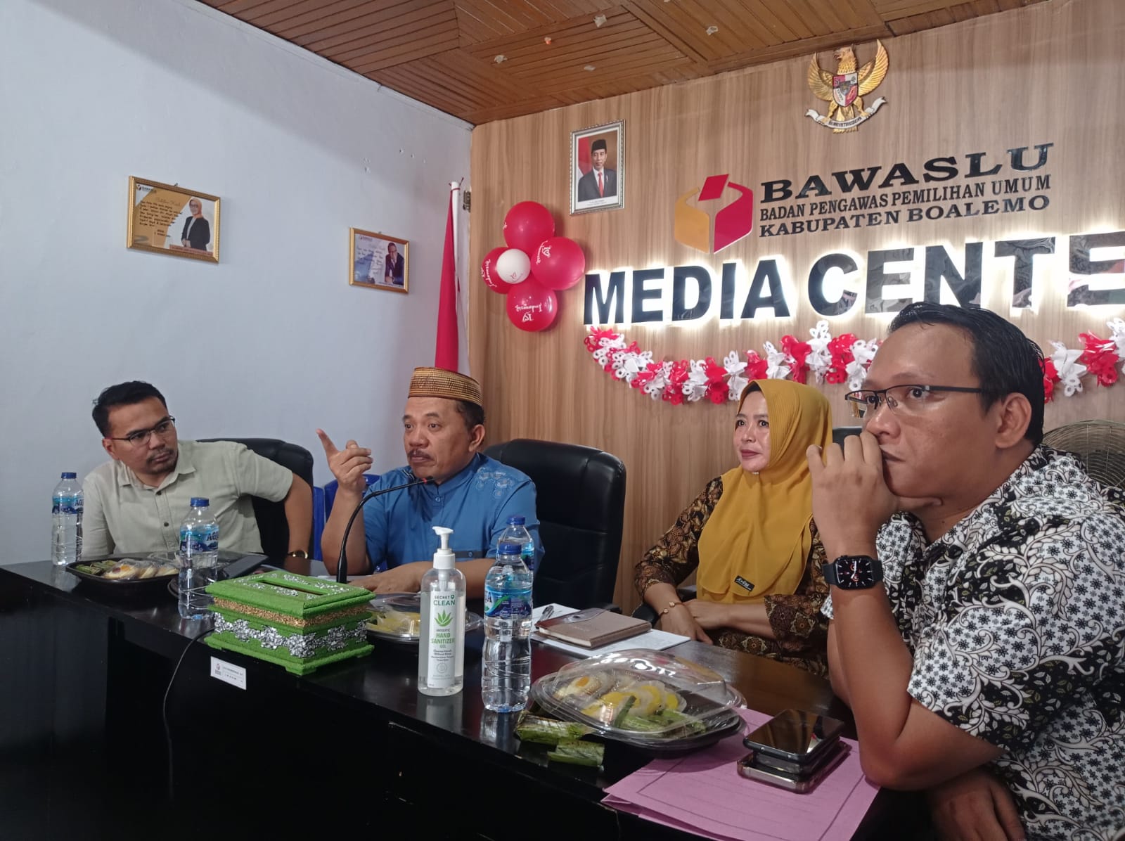 BAWASLU BOALEMO LAKUKAN PERTEMUAN PERDANA GAKKUMDU DENGAN KEPOLISIAN DAN KEJAKSAAN