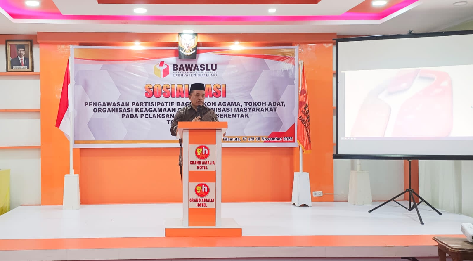 BAWASLU BOALEMO AJAK TOKOH AGAMA, ADAT, DAN ORMAS UNTUK GALAKKAN PENGAWASAN PARTISIPATIF