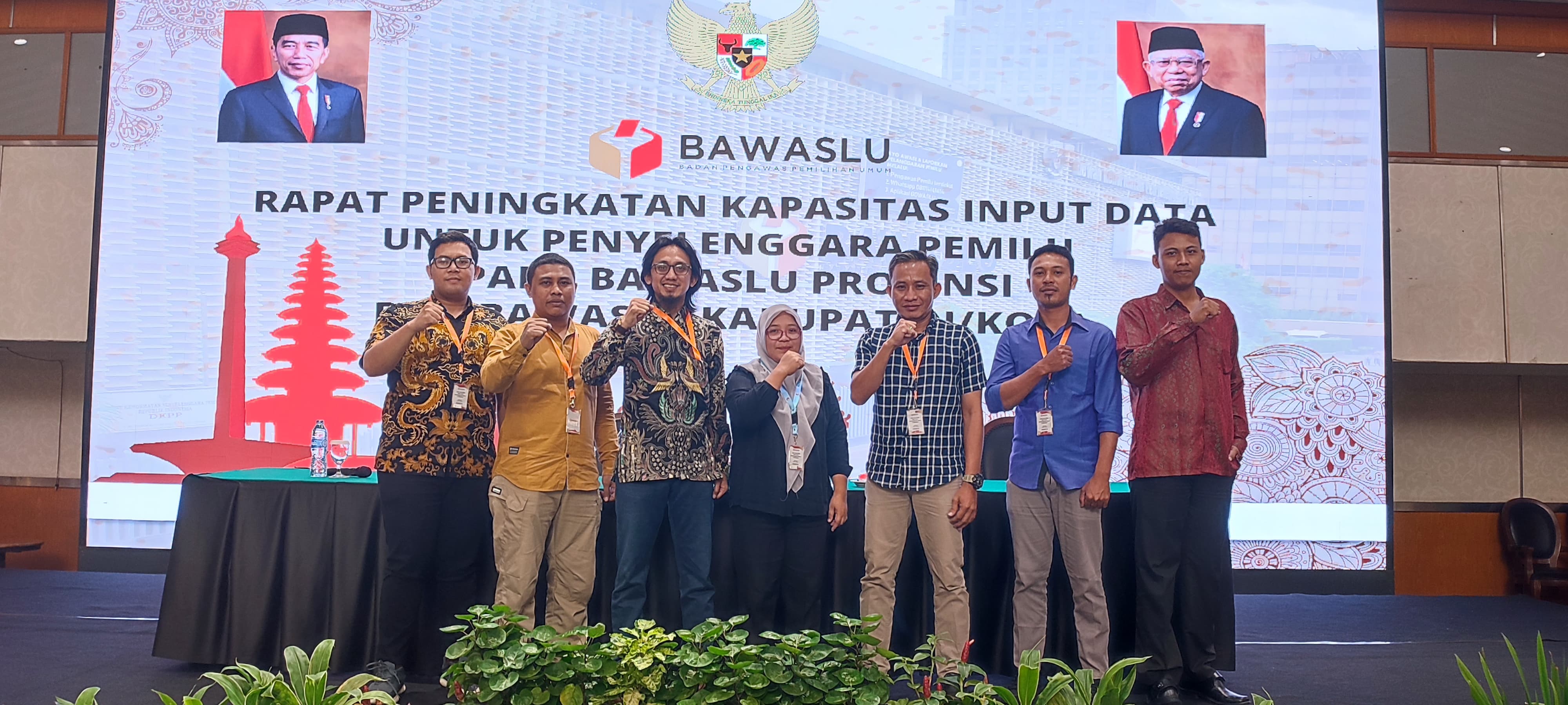 Akurat dan Tepat, Bawaslu Boalemo Ikuti Peningkatan Kapasitas Input Data untuk Penyelenggara Pemilu