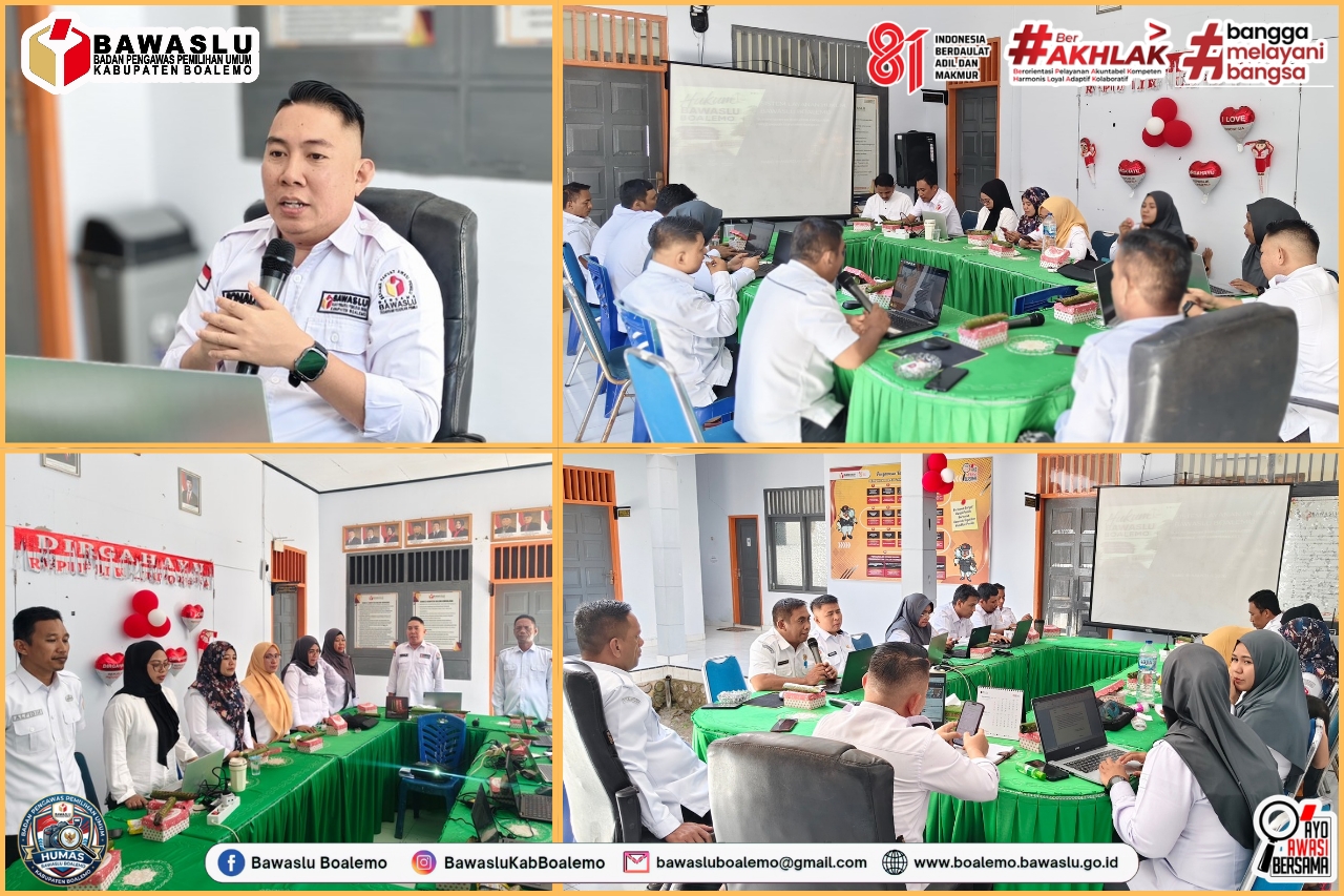 Bawaslu Boalemo Perkuat Layanan Hukum untuk Jamin Kepastian dalam Pengawasan
