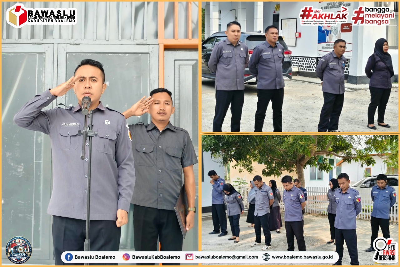 Apel Rutin Bawaslu Boalemo