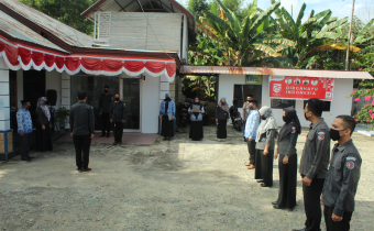 UPACARA PERINGATAN HUT RI KE-75 DIGELAR SEDERHANA OLEH BAWALU KAB. BOALEMO