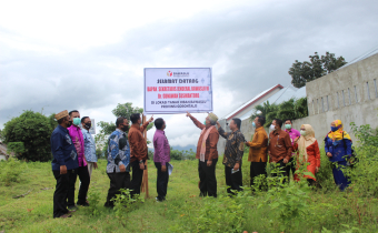 SEKJEN TINJAU LANGSUNG LOKASI TANAH HIBAH BAWASLU PROVINSI
