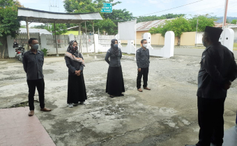 BAWASLU KAB. BOALEMO TERAPKAN SISTEM SIFT UNTUK STAF SEKRETARIAT