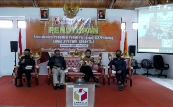SKPP BAWASLU PROVINSI GORONTALO HARI INI RESMI DITUTUP
