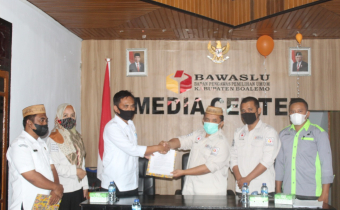 BAWASLU BOALEMO LAHIRKAN PIONER SAKA ADHYASTA PEMILU DI GORONTALO