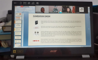 AMIR KOEM IKUTI WEBINAR NASIONAL ROAD MAP PEMILU 2024