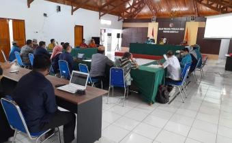 ASRAWATY ISA HADIRI RAKOR PENYUSUNAN LAPORAN AKHIR SDM