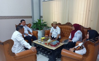 SEKDA BOALEMO SHERMAN MORIDU KUNJUNGI BAWASLU PROVINSI GORONTALO