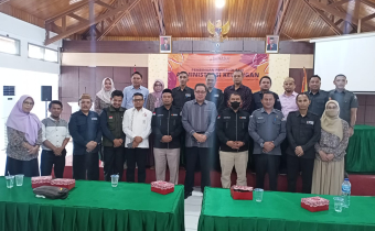 BAWASLU BOALEMO HADIRI KEGIATAN PEMBINAAN PENGELOLAAN ADMINISTRASI KEUANGAN
