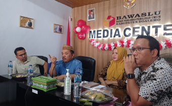 BAWASLU BOALEMO LAKUKAN PERTEMUAN PERDANA GAKKUMDU DENGAN KEPOLISIAN DAN KEJAKSAAN