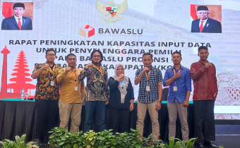 Akurat dan Tepat, Bawaslu Boalemo Ikuti Peningkatan Kapasitas Input Data untuk Penyelenggara Pemilu