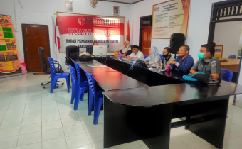 BAWASLU KAB. BOALEMO MENGEVALUASI KEMAJUAN RISET KEPEMILUAN