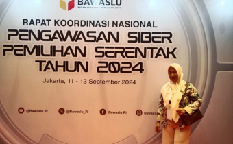 Bawaslu Boalemo Hadiri Rakornas Pengawasan Siber